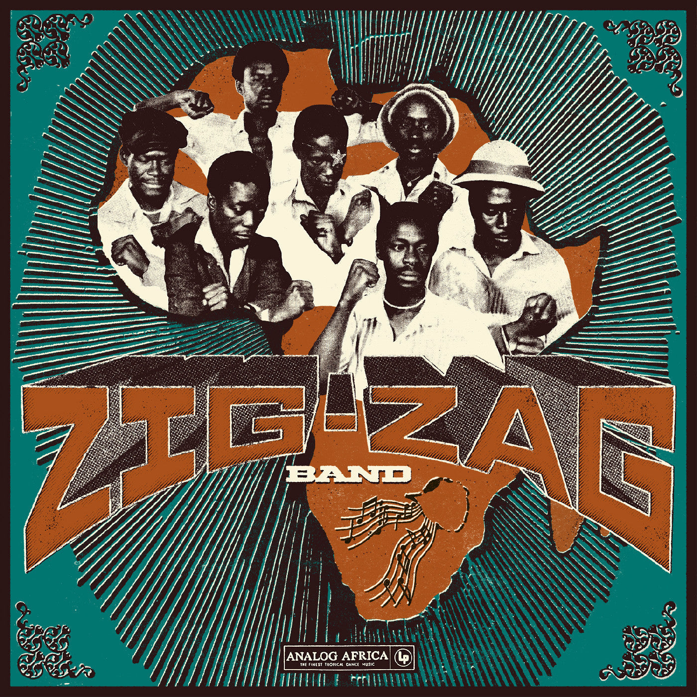 [DAMAGED] Zig-Zag Band - Chigiyo Music Kings 1987-1998 [Screen-Printed Cover] ( Vinyl )