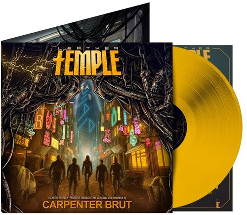 [PRE-ORDER] Carpenter Brut - Leather Temple [Indie-Exclusive Yellow Vinyl] [Release Date: 02/27/2026] ( Vinyl )