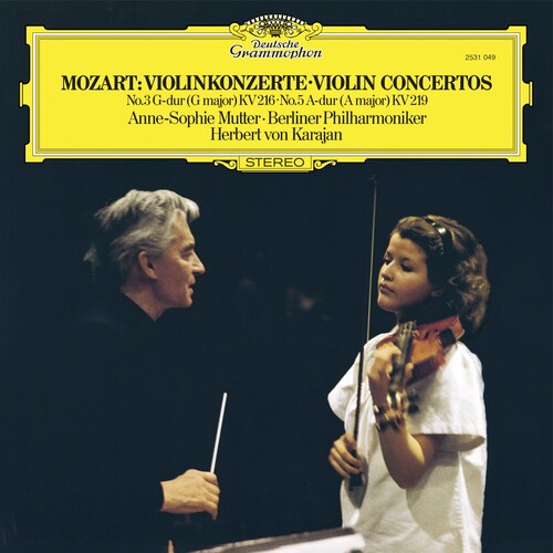 [PRE-ORDER] Anne-Sophie Mutter / Berliner Philharmoniker / Herbert von Karajan  - Mozart: Violin Concertos Nos. 3 & 5 [Original Source Series] [Release Date: 03/13/2026] ( Vinyl )