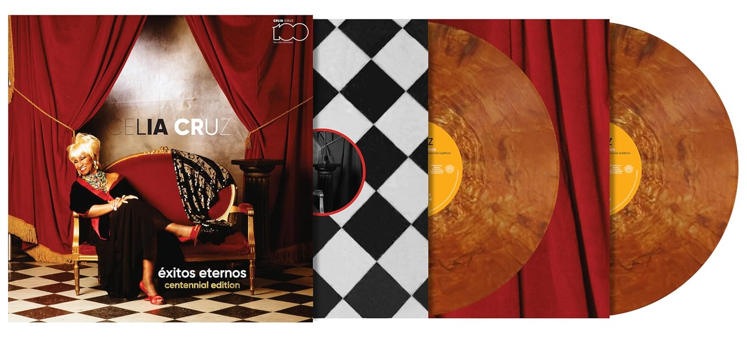 [DAMAGED] Celia Cruz - Exitos Eternos: Centennial Edition [Copper Vinyl] ( Vinyl )