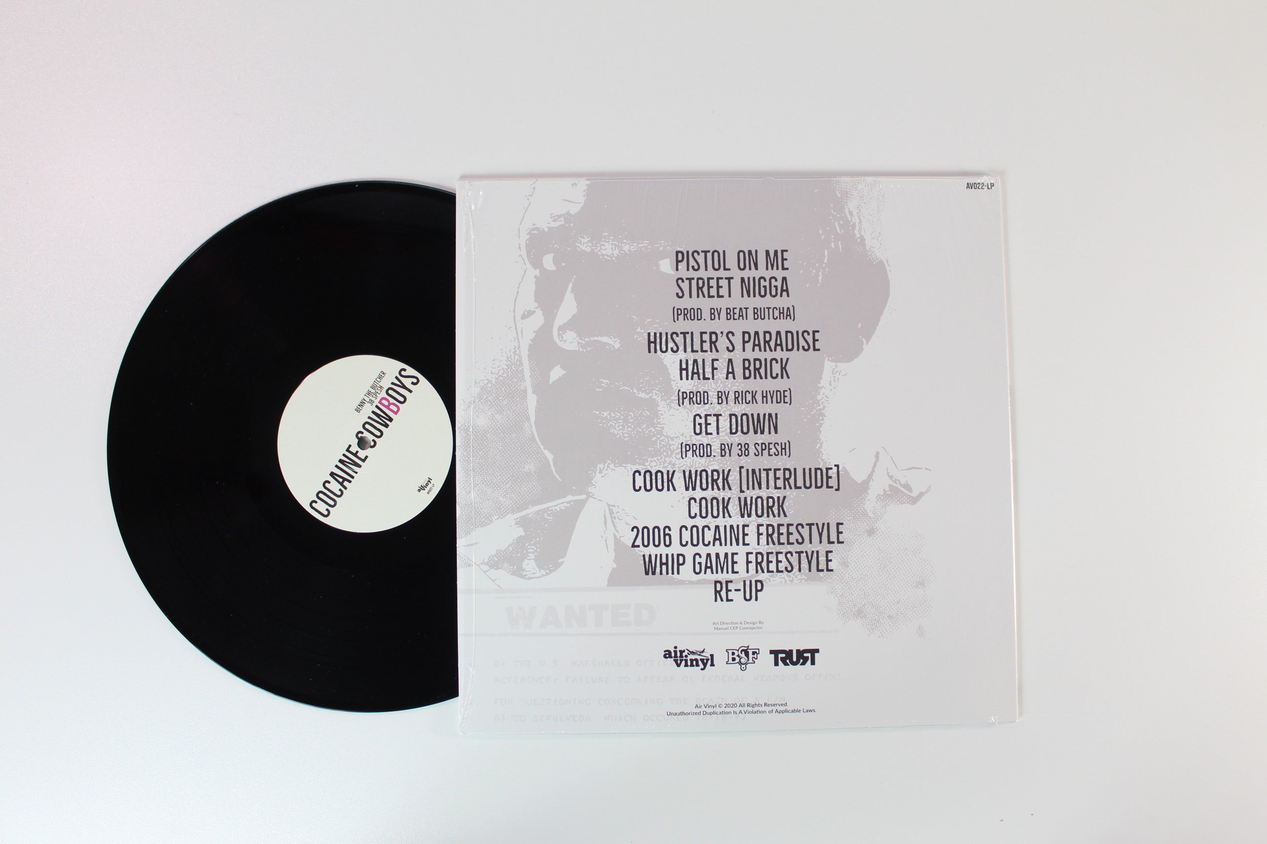 38 Spesh x Benny The Butcher - Cocaine Cowboys on Air Vinyl Records ( Vinyl )