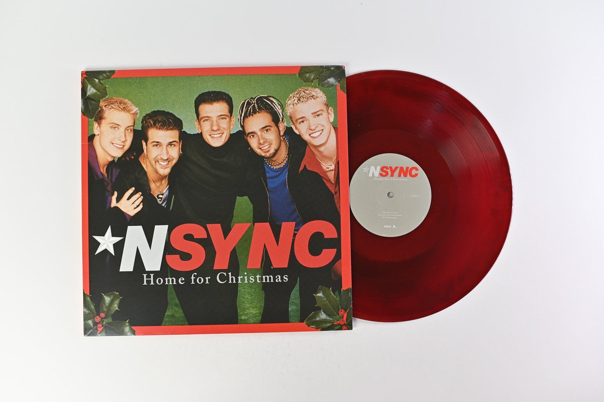 *NSYNC - Home For Christmas on Legacy Ltd Red & Green Reissue ( Vinyl )
