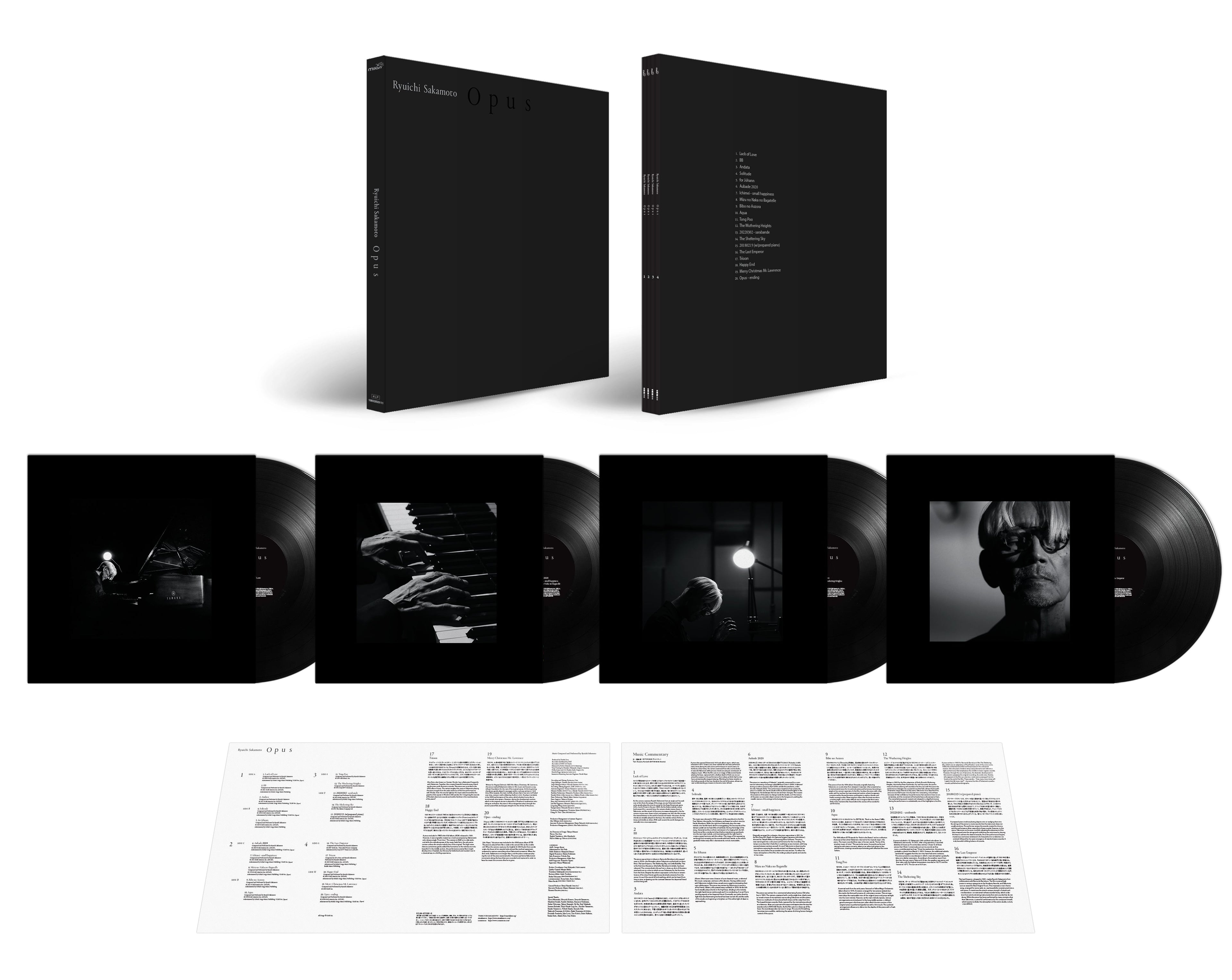 [PRE-ORDER] Ryuichi Sakamoto - Opus [Box Set] [Release Date: 03/27/2026] ( Vinyl )